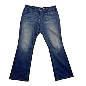 Levi Levi's 515 Boot Cut Jeans Women Size 14 M Stretch Embroidered pockets